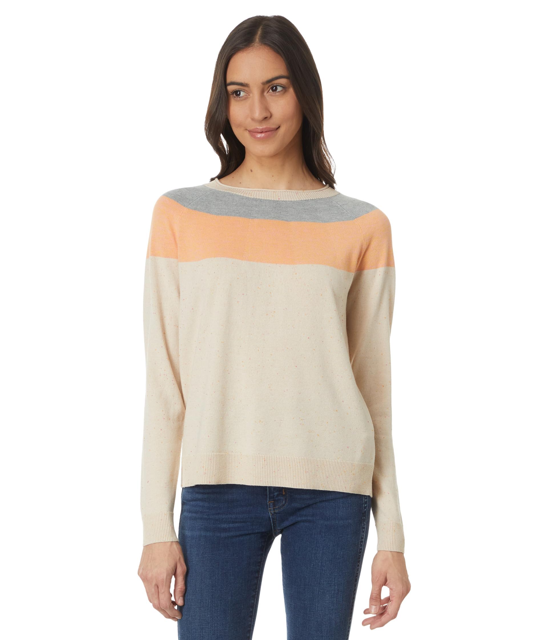 Smartwool Womens Edgewood Colorblock Crew Sweater