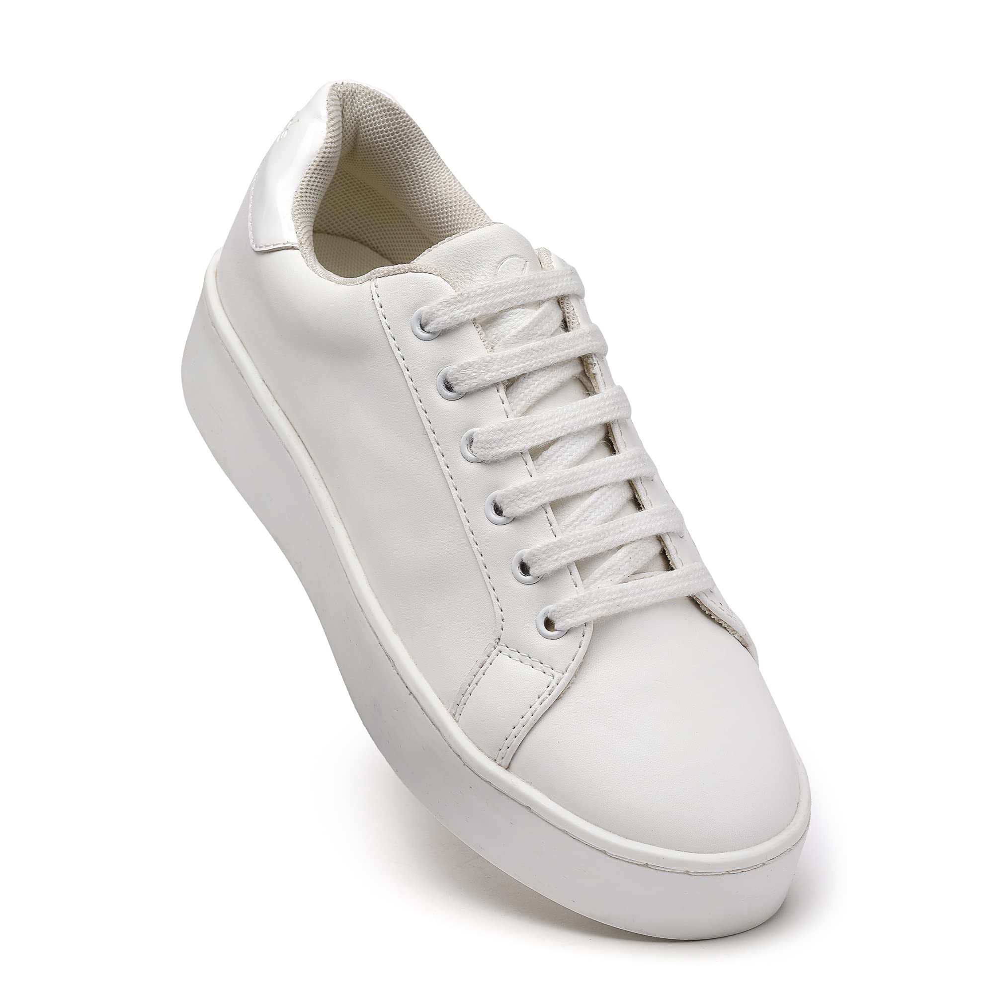 SOLETHREADSGlaze | Lightweight Soft Comfortable with Extra Cushion Lace-Up Casual Sneaker for Women