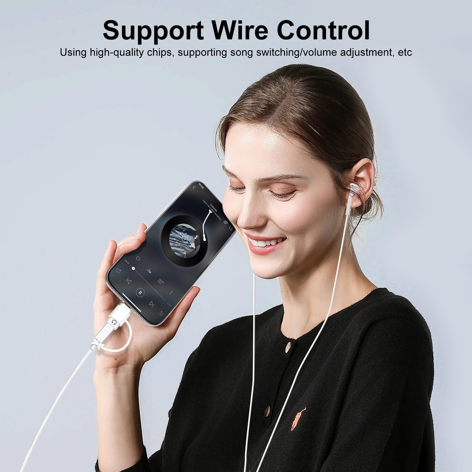 Adattatore Audio da USB C a Lightning, Convertitore HiFi per Cuffie, compatibile con iPhone/iPad Pro/Air/MacBook