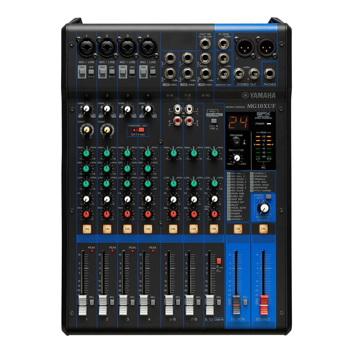 Amazon | ヤマハ(YAMAHA) ミキシングコンソールMG10XUF | ミキサー 