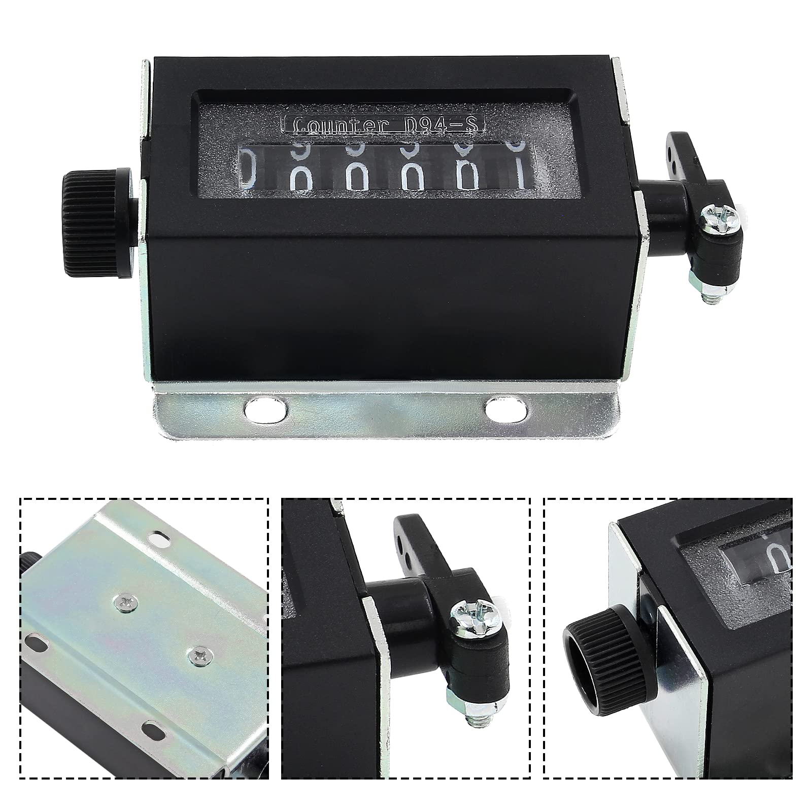 Amazon.co.jp: Mecion 6桁メカニカルカウンター リセット可能な