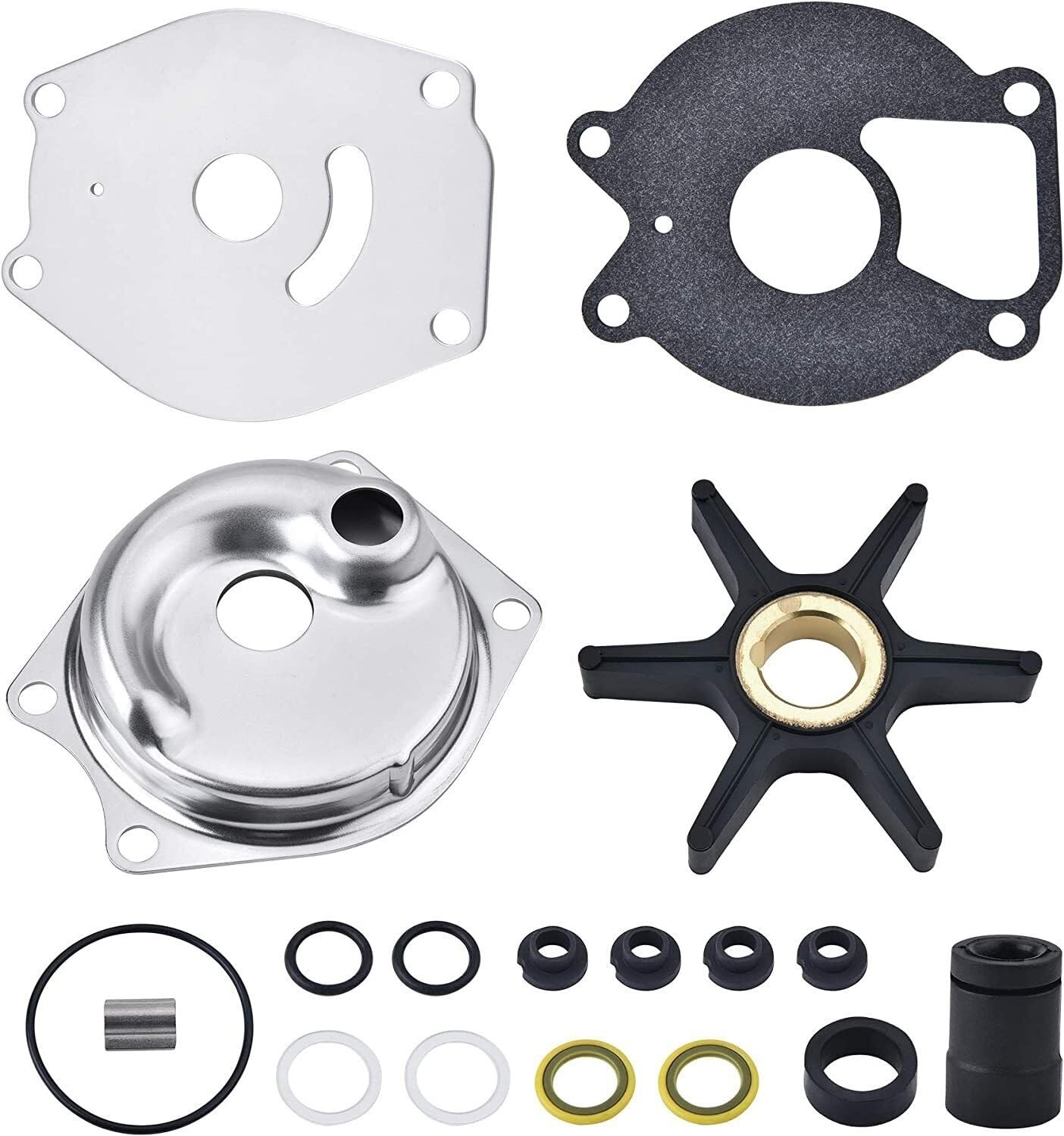 Kit girante pompa acqua for Mercury Mariner 15 20 25 Hp 2 tempi 46-99157T2