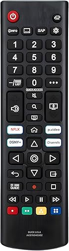Miniatura 10 de AKB75855501 Reemplazo del mando a distancia LG Magic - Fácil instalación, control de voz, teclas de acceso directo - Funciona con televisores LG