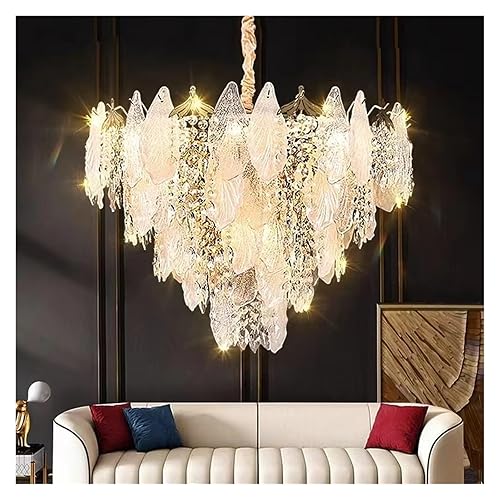 French Crystal Chandelier Luxury Modern Room Ceiling Light Foyer Dining