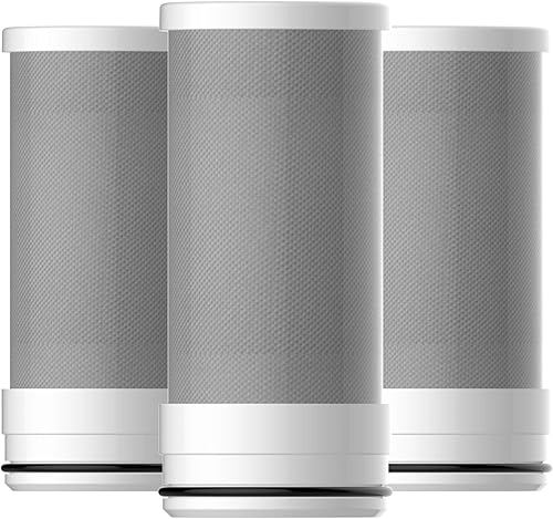 Miniatura 6 de Waterdrop WD-FF-03A Filtro de repuesto para grifo, filtro de bloque de carbono para WD-FC-01, WD-FC-02, WD-FC-06, reduce el cloro, metales pesados y