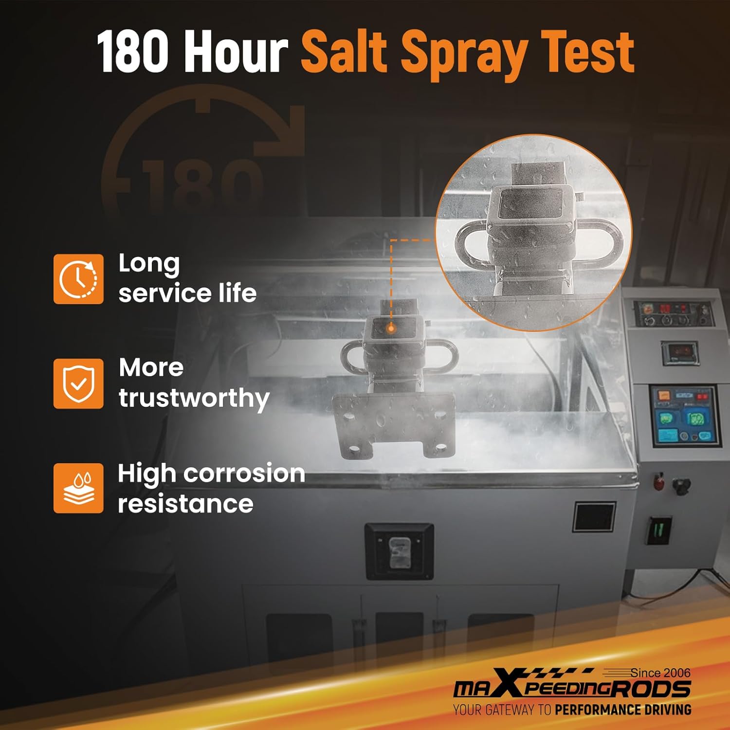 maXpeedingrods Class 3 Trailer Hitch, 2 Inch Receiver, Tow Hitch Receiver for Hmmwv Humvee Military M998 M151A1