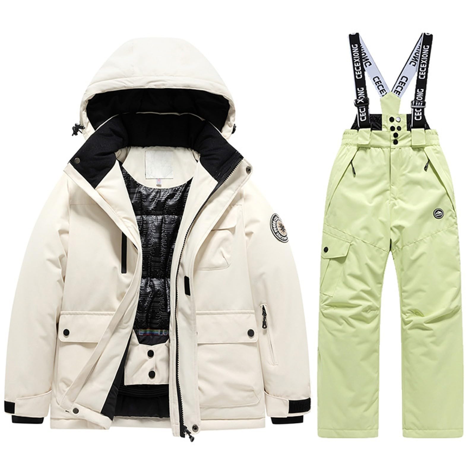 Generisch Babykleidung Set für Baby Hochwertiger Thermo Skianzug für Kinder als atmungsaktives Winter Outfit mit optimaler Wärmeisolierung bei frostigen Temperaturen