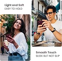 Vista 819 de FireNova Designed for iPhone 13 Pro Max Case, Silicone [Camera Protection] Phone Case with [2 Screen Protectors], Soft Anti-Scratch Microfiber Deep