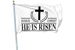 Jesus Christ He Is Risen - Banner for Outside