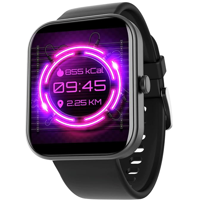 boAt Wave Electra with 1.81″ HD Display, Smart Calling with Ultra-Seamless BT Calling Chip,20 Built-in Watch Faces,100 + Sports Modes,Menu Personalization,in-Built Games(Charcoal Black) at Rs. 1799