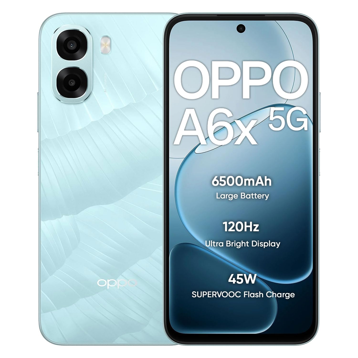 OPPO A6x 5G Smartphone 6+128GB Blue, 6.7-inch, 120Hz Ultra Bright Display, 6500mAh Battery, 45W SUPERVOOCTM Fast Charge, 5MP Front Camera & 13MP Rear Camera, Mediatek Dimensity 6300, IP64-image-29