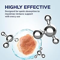 Vista 4 de Pure Nano Silver Spray - Recambio de 16 onzas Suplemento diario de apoyo inmunológico de 10 PPM Nano plata coloidal de fácil absorción