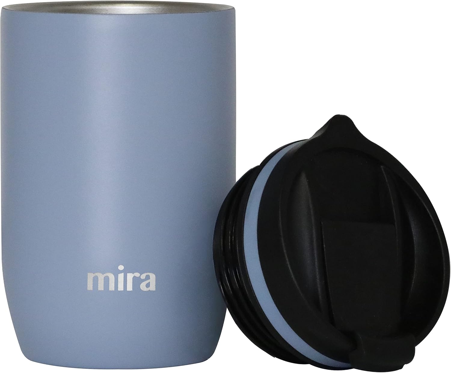 MIRA 12 oz Travel Coffee Mug - Insulated Stainless Steel Tumbler with Screw Lid - Olympic - Image 8