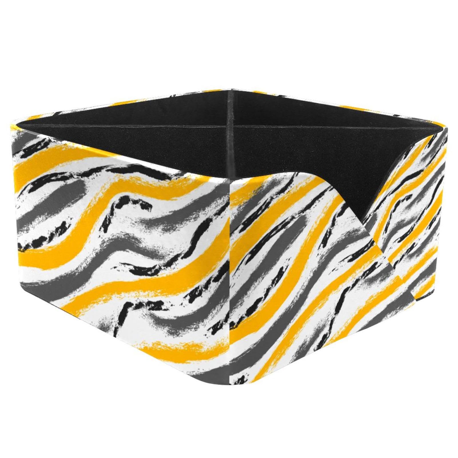 Organiseur de bureau en cuir noir avec boîte de rangement portable