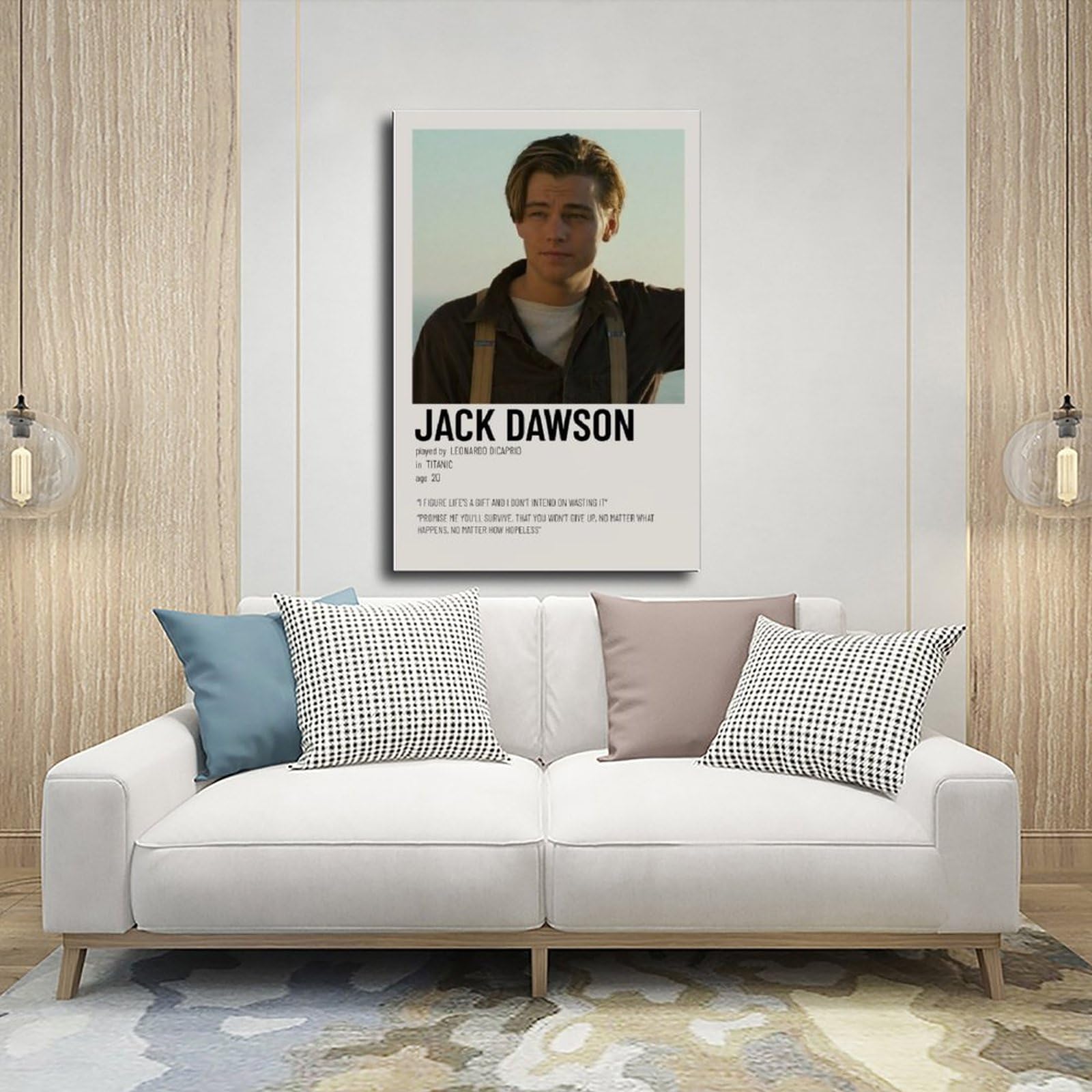 Tableau Jack Et Rose Titanic – Impression Sur Toile Encadrée | Décoration Murale Moderne | Pour Salon, Chambre, Bureau | Cadeau Romantique - 14