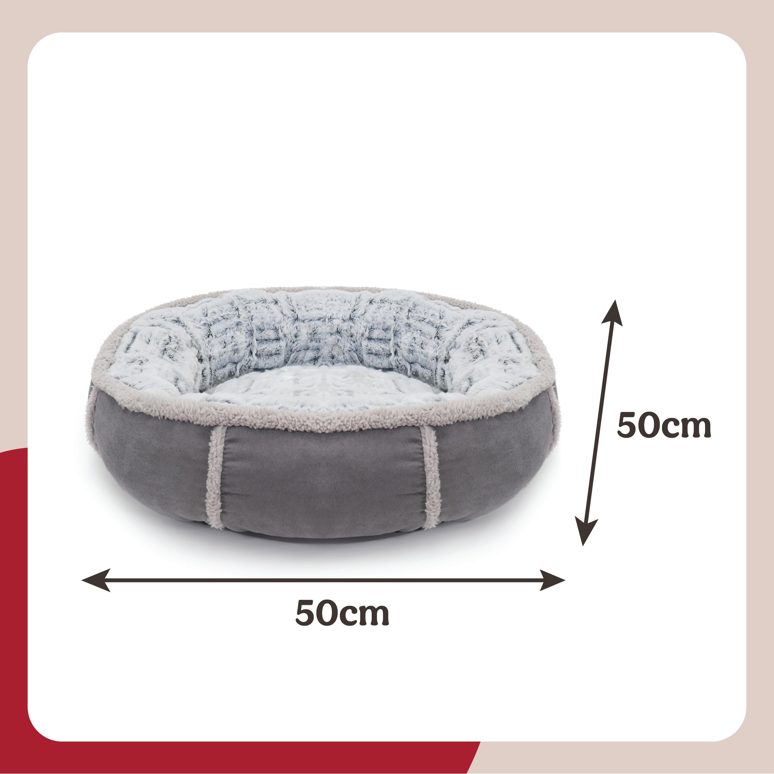 Rosewood, 40 Winks, Cuccia a Ciambella, in Peluche
