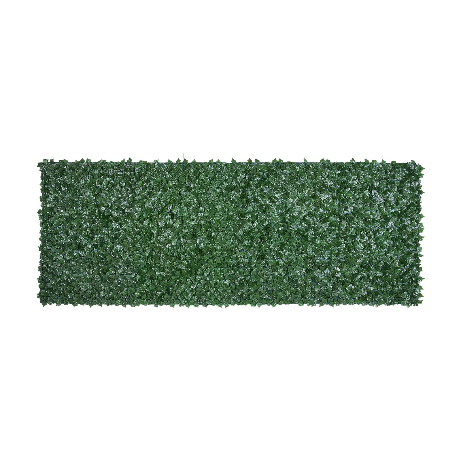 VEVOR Valla de Privacidad de Hiedra, Pantalla de Pared Verde Artificial, Valla de Hiedra Verde con Respaldo de Tela de Malla y Junta Reforzada, Setos Falsos Decoración de Hojas de Vid para Jardín