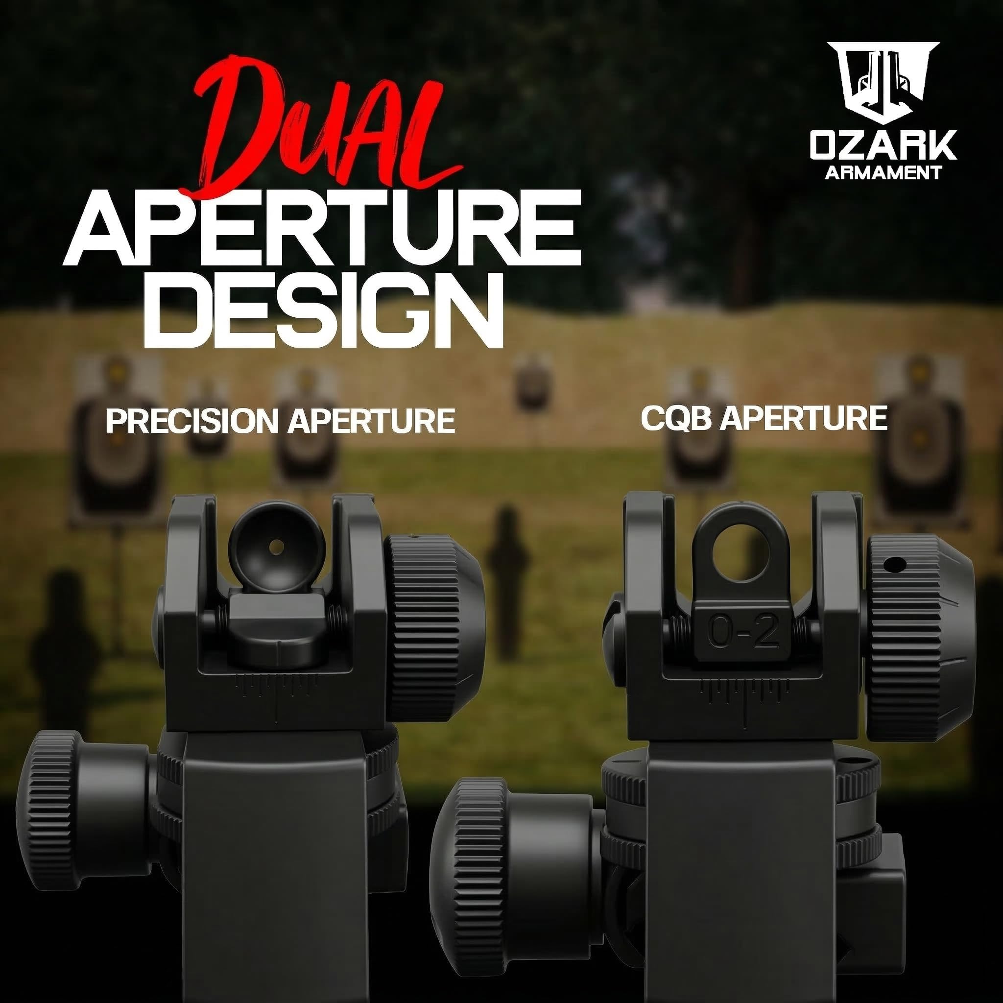 Amazon.co.jp: Ozark Armament A2 Rear Sight - Picatinny Iron Sights
