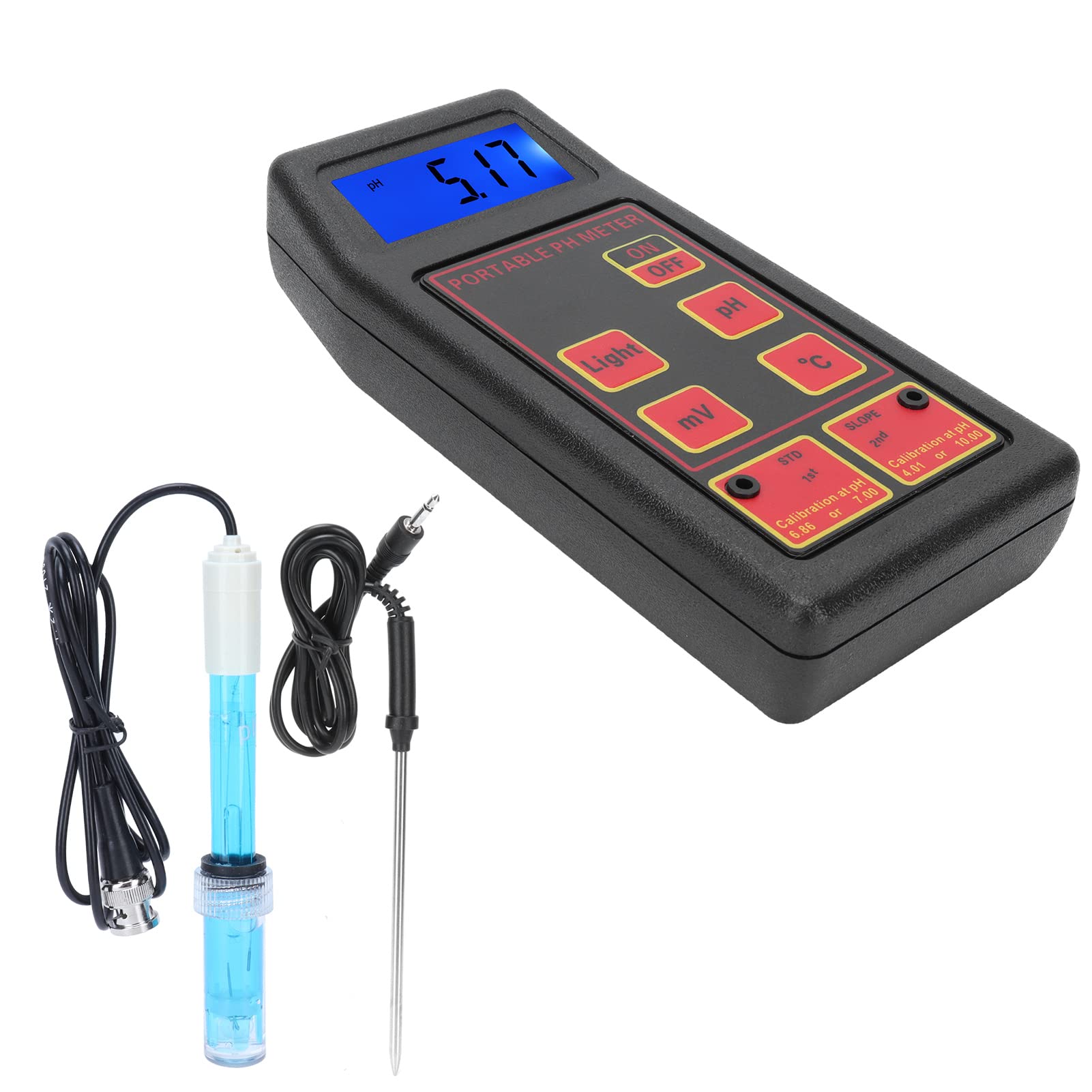 Qcwwy Kit per il Test dell'acqua per Piscine, Laboratori, Acquari, Giardini Ricreativi