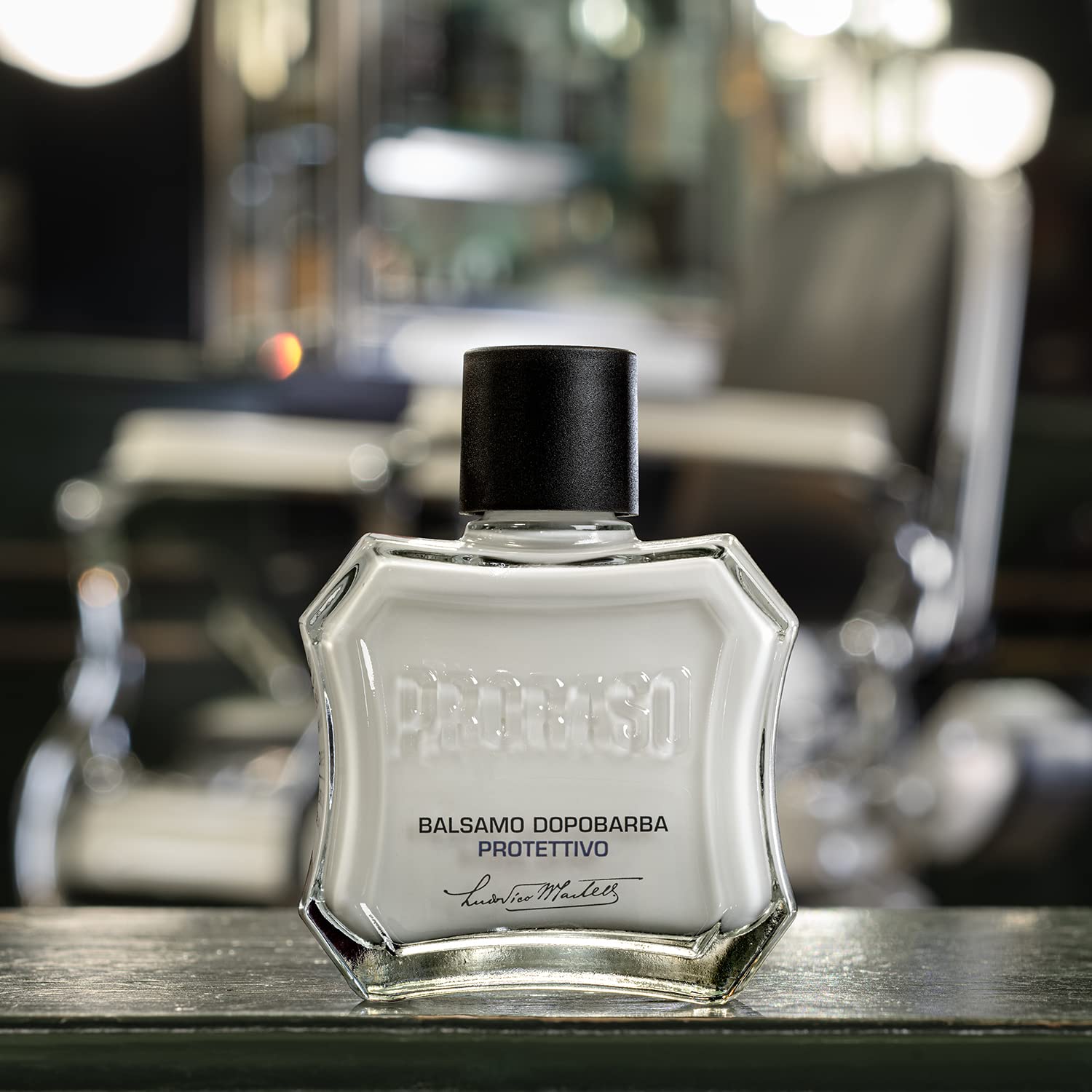 Proraso Balsamo Dopobarba Uomo Protettivo, 3 x 100ml, Dopobarba uomo con estratti di Aloe e Vitamina E, Effetto rivitalizzante, Senza alcol, Made in Italy