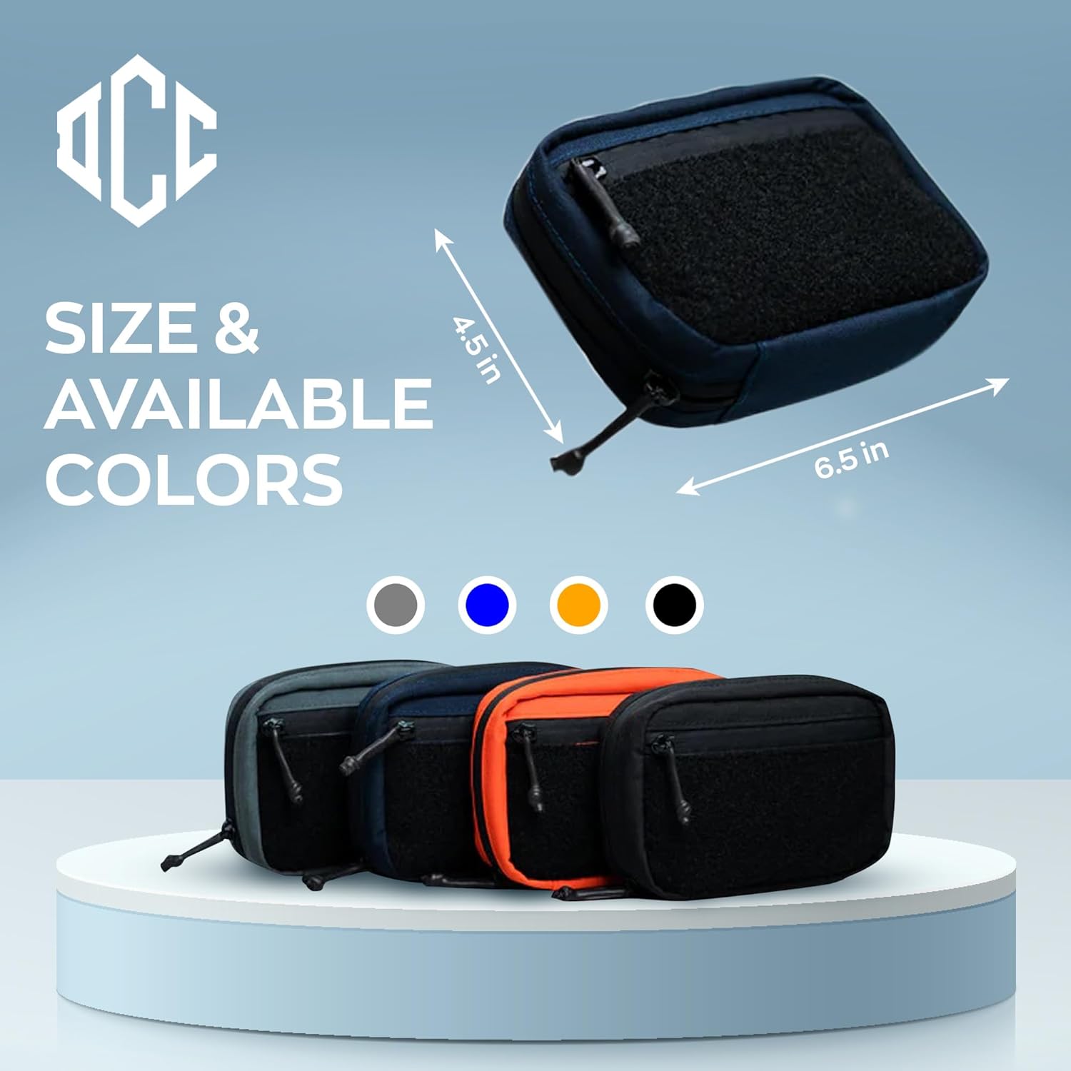 DAILYCARRYCO EDC Pouch Organizer - Everyday Carry Tool Pouch with Multiple Pouches, Essential EDC Gear - Image 2