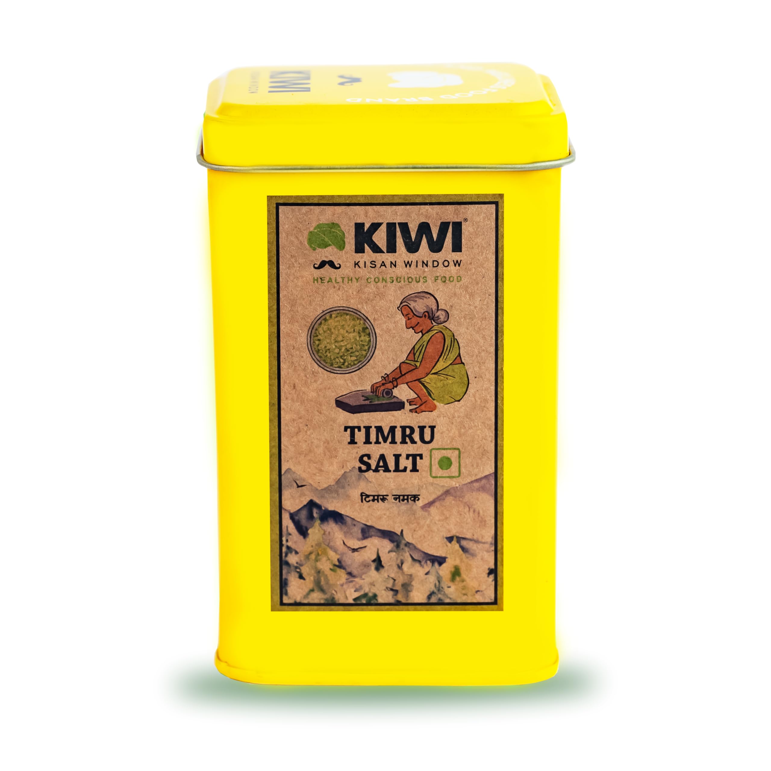 KIWI (Kisan Window) Himalayan Timru Salt | Authentic Indian Himalayan Salt-100g (B0D9BQP776) Amazon Price History, Amazon Price Tracker