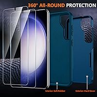 Vista 6 de SPIDERCASE Funda diseñada para Samsung Galaxy S23, [Protección contra caídas de grado militar de 10 pies], Paquete de 2