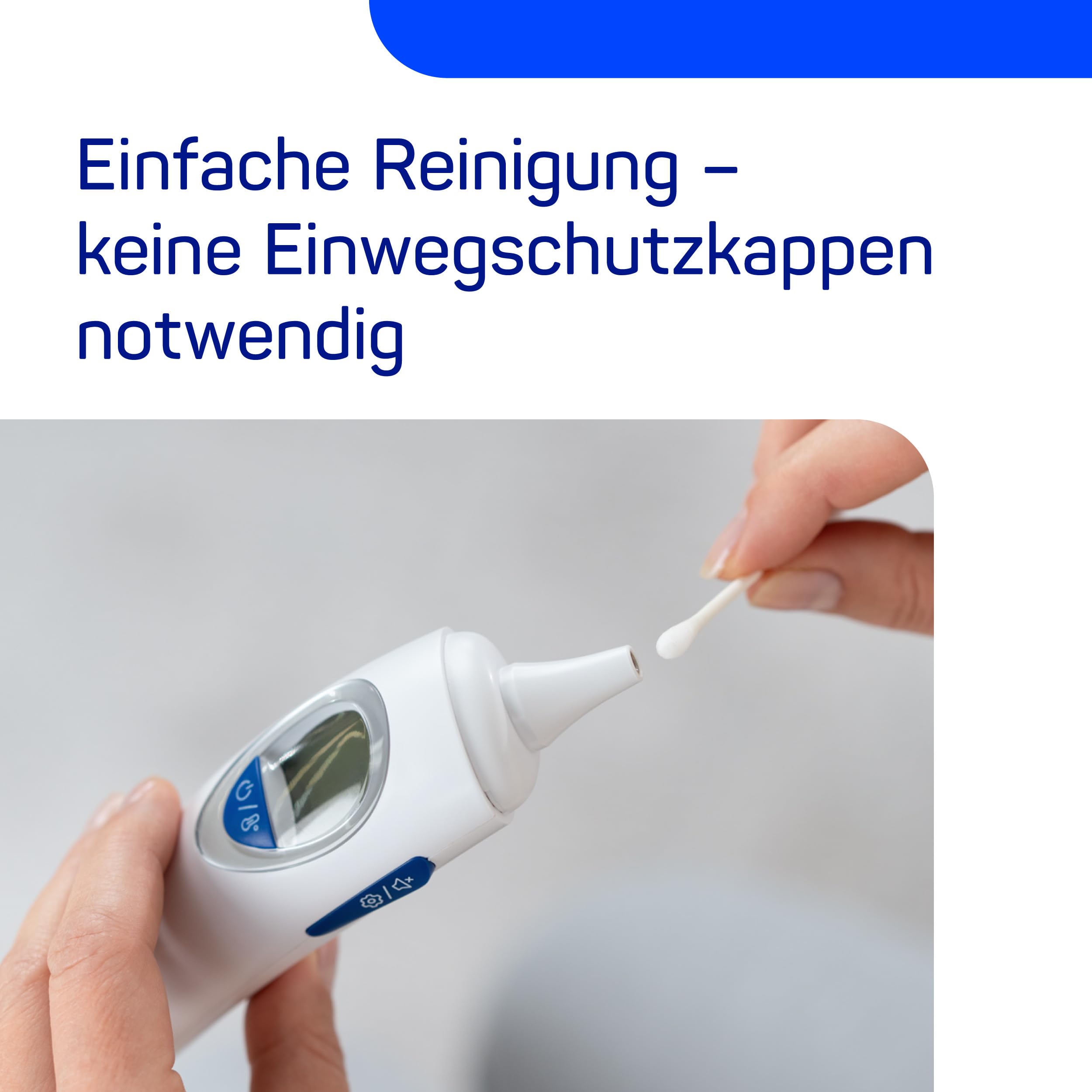 Veroval family Infrarot-Fieberthermometer, Ohr-, Stirn- und Objektmessung