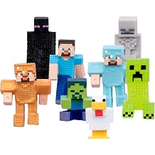 Goo Jitzu Minecraft Minis, 8-Pack Squishy Stretchy Mini Squishies