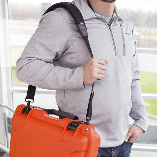 Miniatura 7 de Nanuk Correa de hombro ajustable de neopreno con amortiguación AirCell cerrada para estuches y bolsas de mensajero y maletines