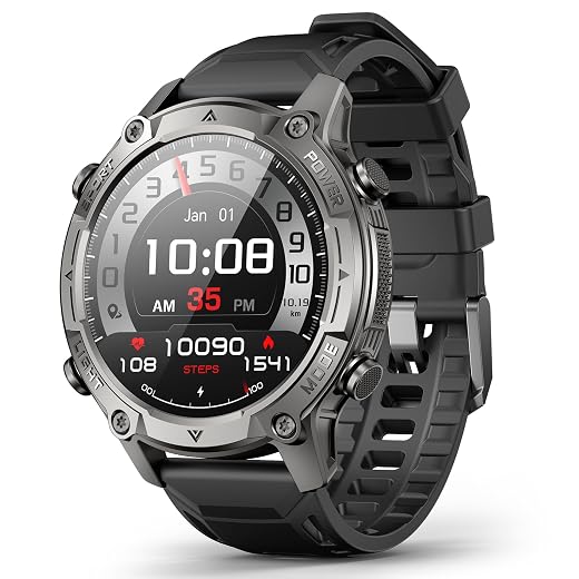 2026 AI Smartwatch with Standalone GPS Maps