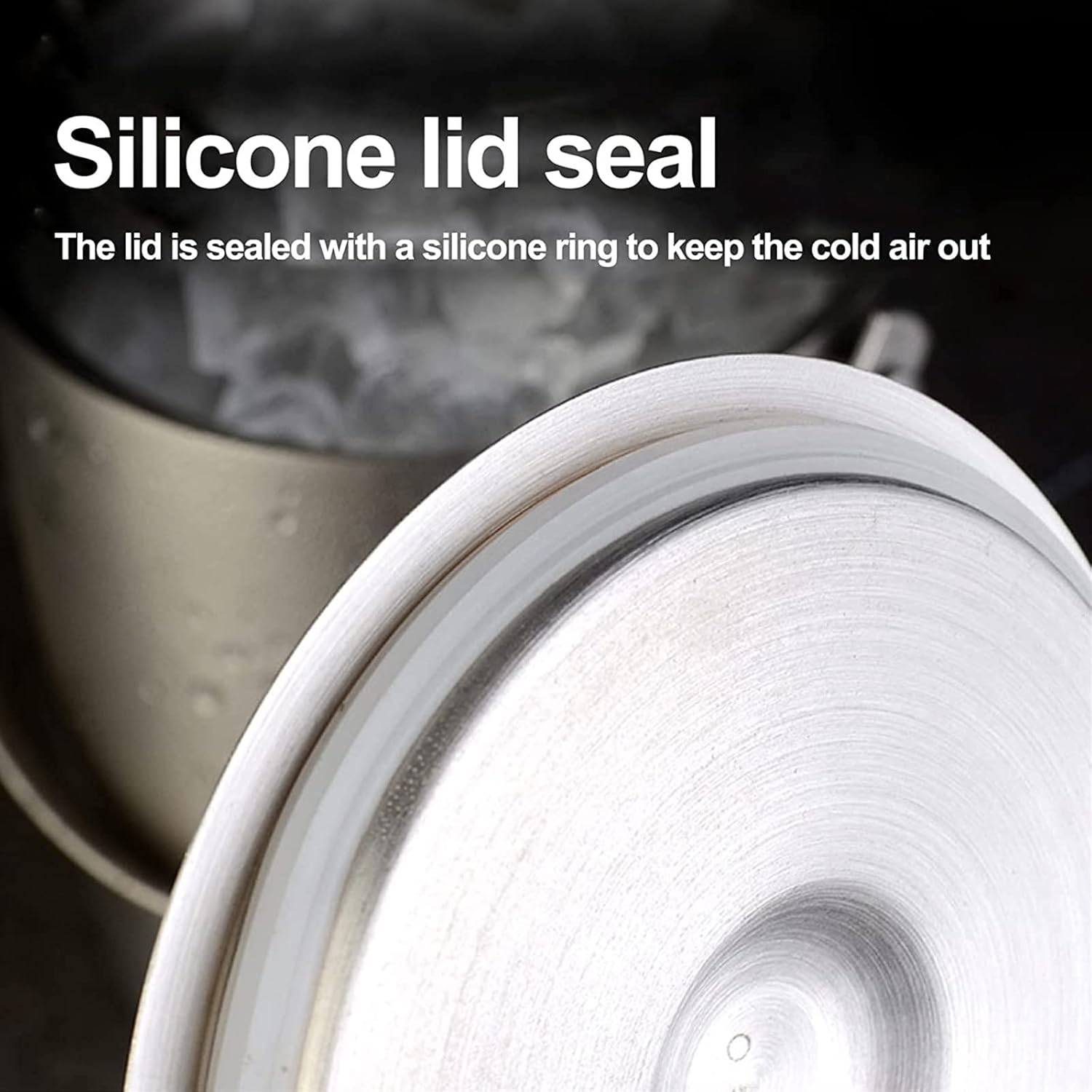 プレミアム二重壁断熱ステンレススチールアイスバケット 蓋付き パーティー用アイスバケット シャンパンバケツ バー、パーティー、ビール