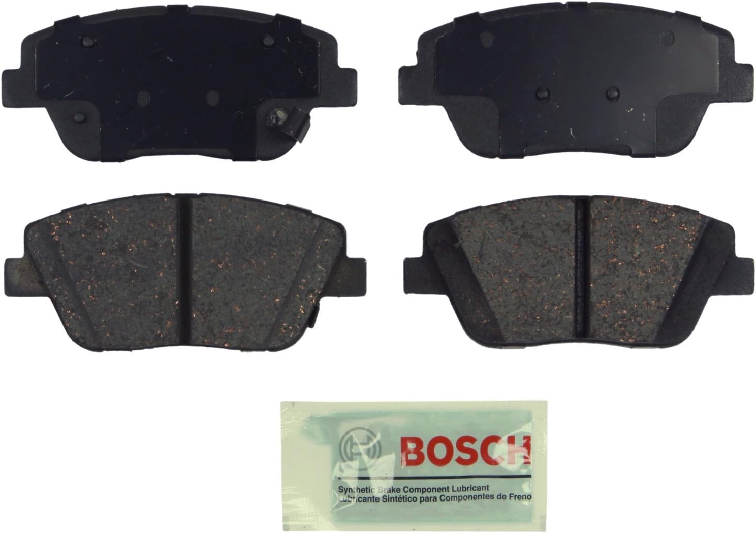 BOSCH BE1444 Blue Ceramic Disc Brake Pad Set - Compatible With Select Hyundai Sonata; Kia Optima; FRONT