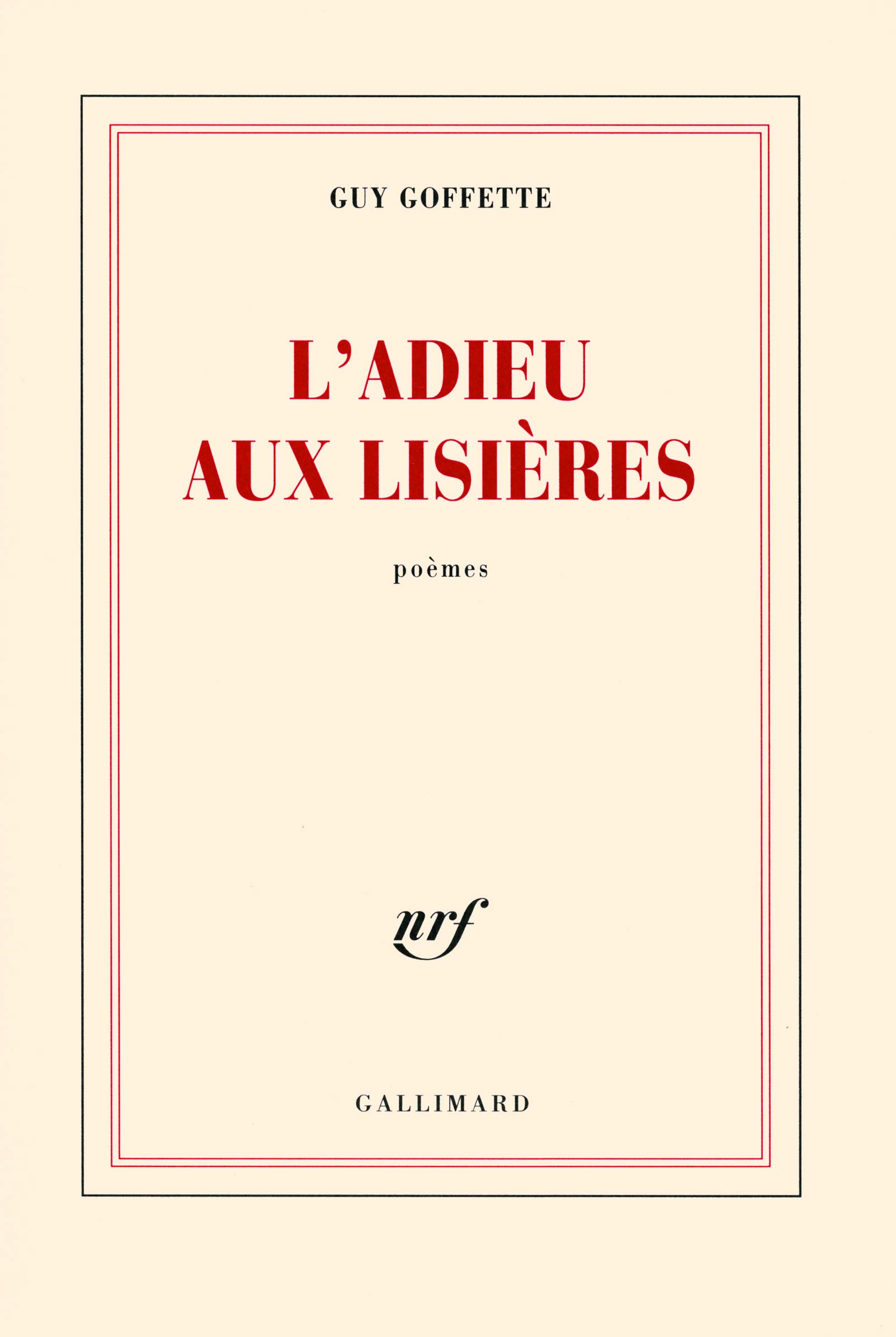 L'adieu aux lisières