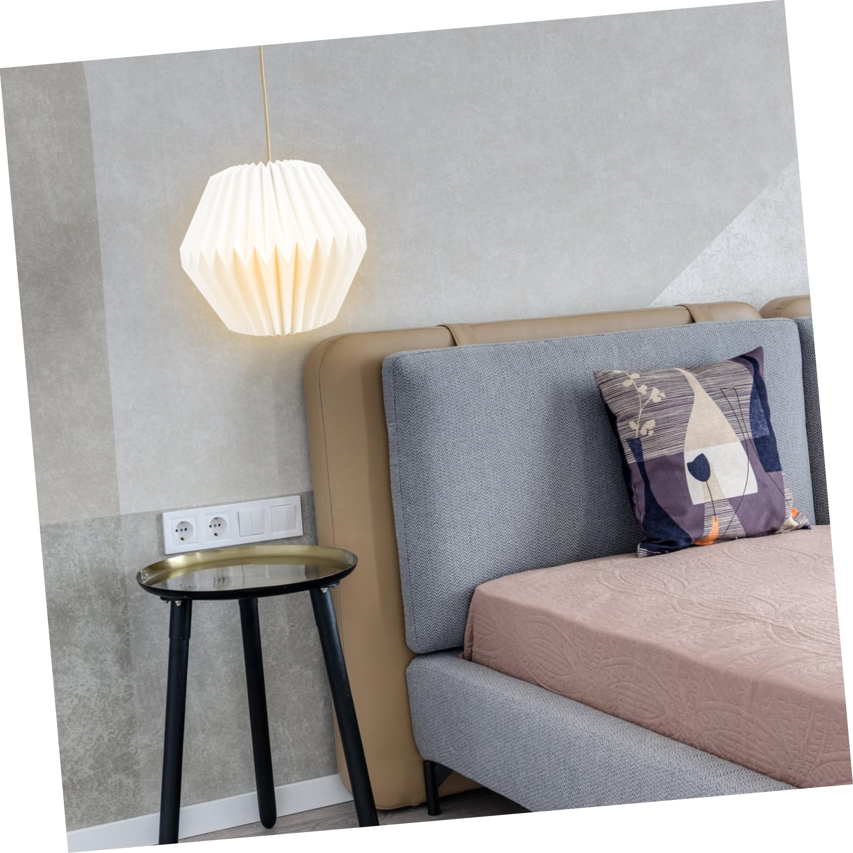 Hemobllo 3pezzi Lampadario Sospeso Stile Nordico Con Paralume Geometrico Coprilampada Elegante e Funzionale Per Decorare Ambienti Domestici