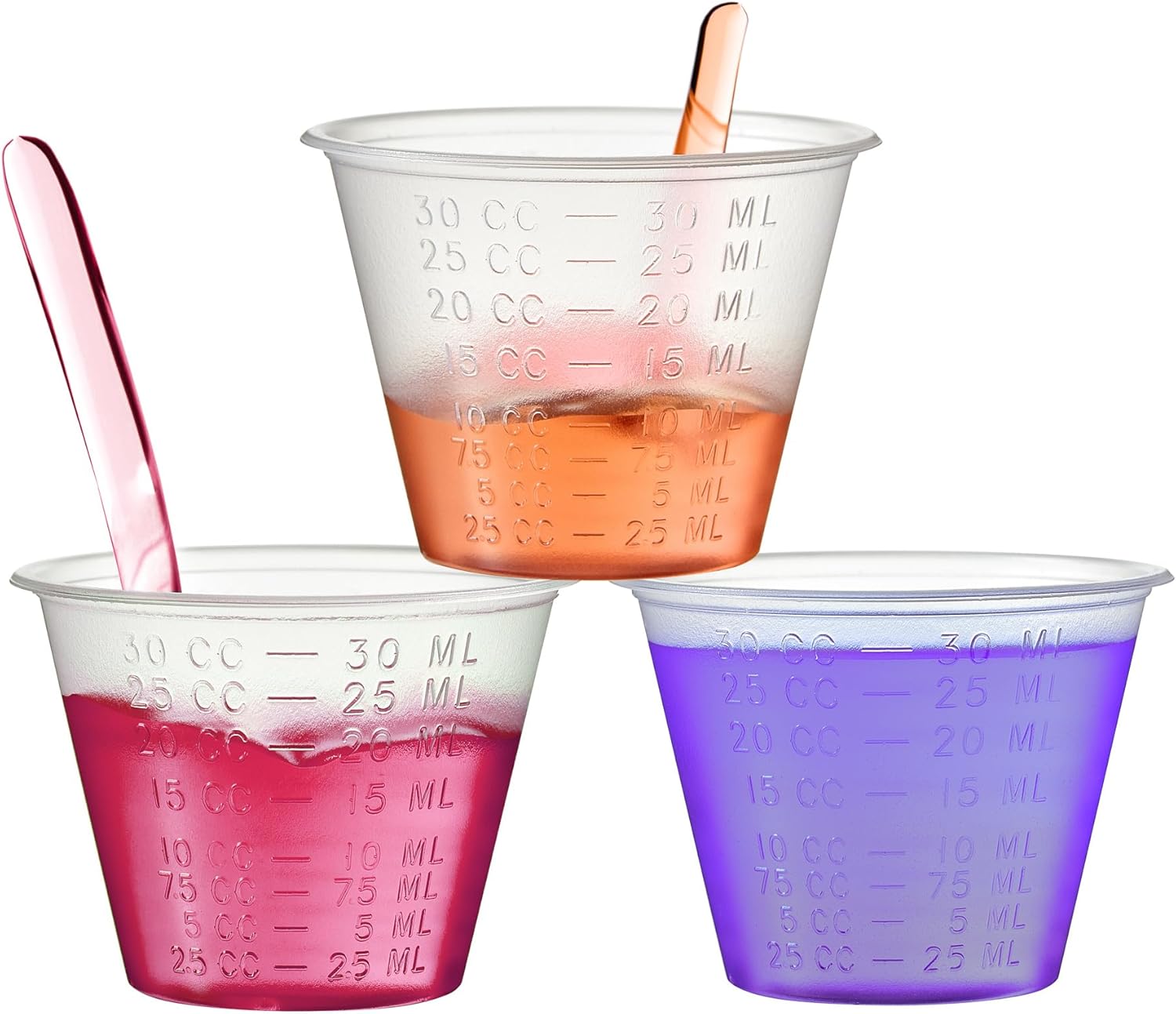 One Ounce Plastic Disposable Cups (1 oz) for Measuring and Dispensing Liquid Medicine, Pills, Wine, Jello Shots (15000)