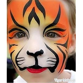 Go Ho Cream-Blendable Hermes Orange Face Paint Stick (1.06 oz),Full-coverage Hermes Orange Body Paint for Adults Children Halloween Cosplay SFX Makeup,Waterproof Eye Black Stick