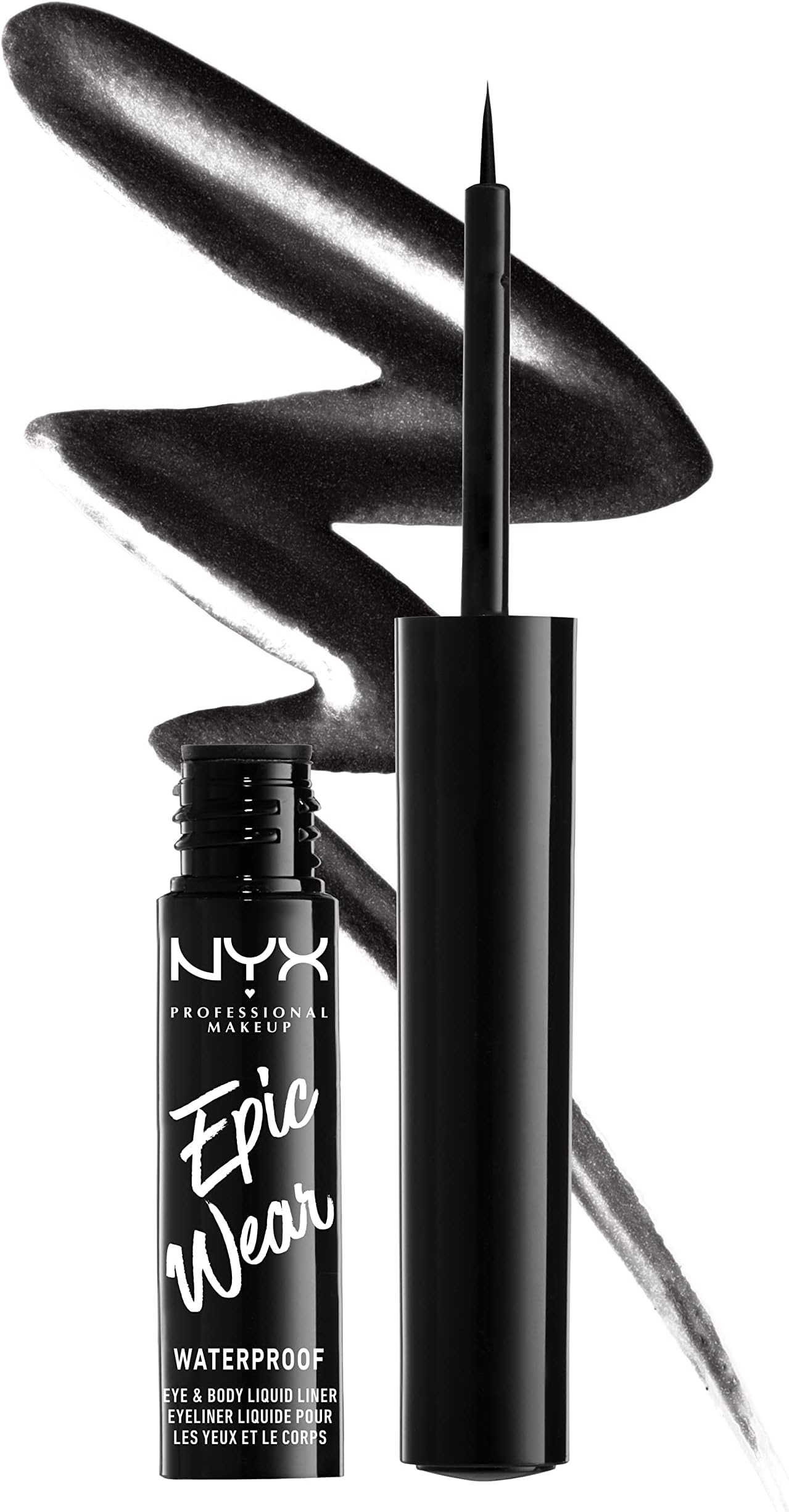 NYX Professional Makeup - Epic Wear Metallic Liquid Liner - Black Metal