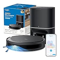 Tapo RV20 MAX Plus Robot Aspirapolvere Lavapavimenti con Mappatura 5300Pa