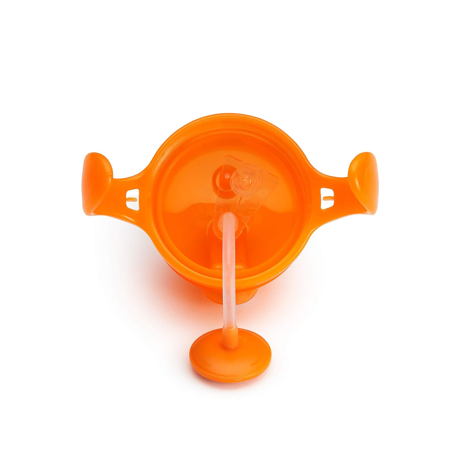 Munchkin Any Angle Click Lock Weighted Straw Trainer Cup, Orange, 7oz : Baby