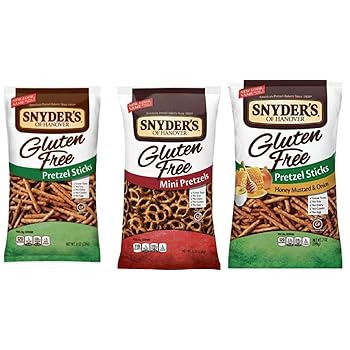 Amazon Com Snyder S Of Hanover Pretzels Gluten Free Rods 8 Ounce Grocery Gourmet Food