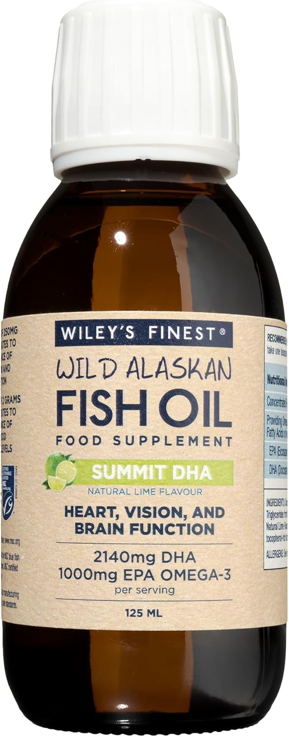 Wiley’s Finest Peak Omega3 Liquid 2300mg EPA + DHA Omega3 Natural