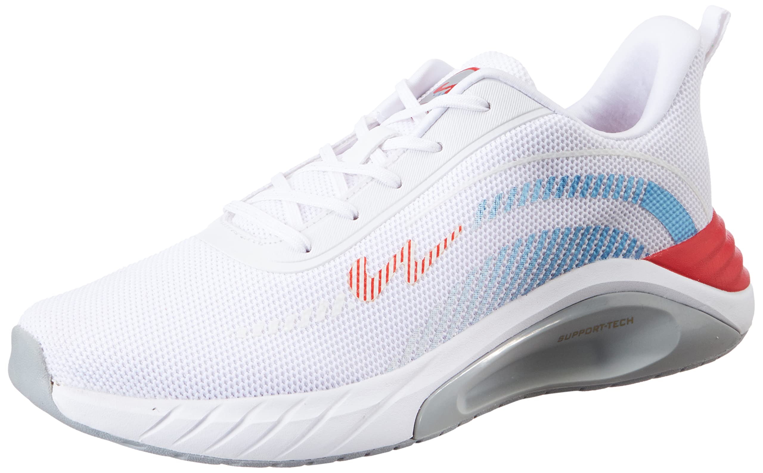 Campus Mens Click WHT/RED Running Shoes - 7UK/India 22G-893 (B09ZNY4T5M) Amazon Price History, Amazon Price Tracker