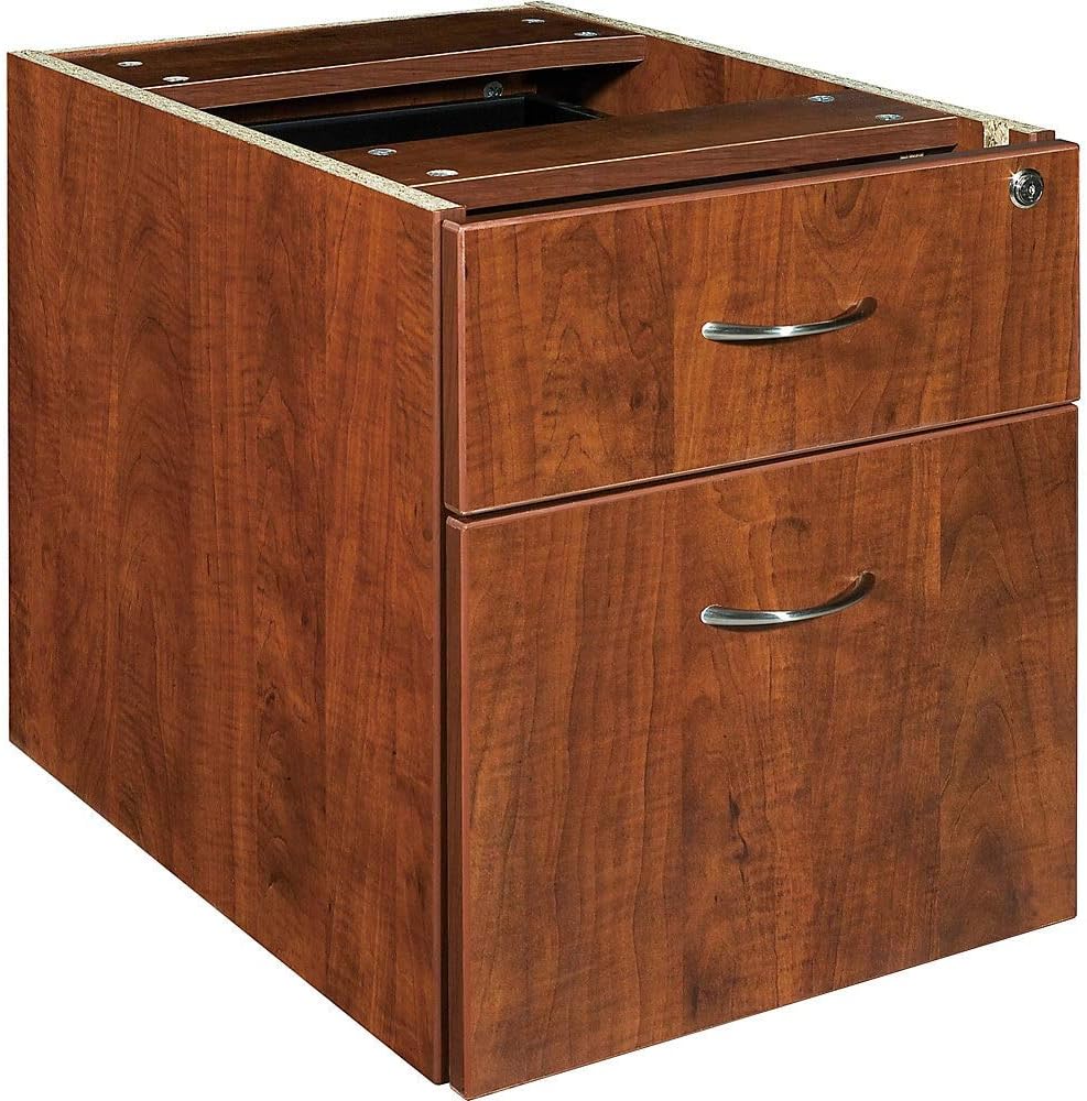 Lorell Mobile Pedestal, Box/File, Hanging, 16 by 22 by 21-Inch, Cherry