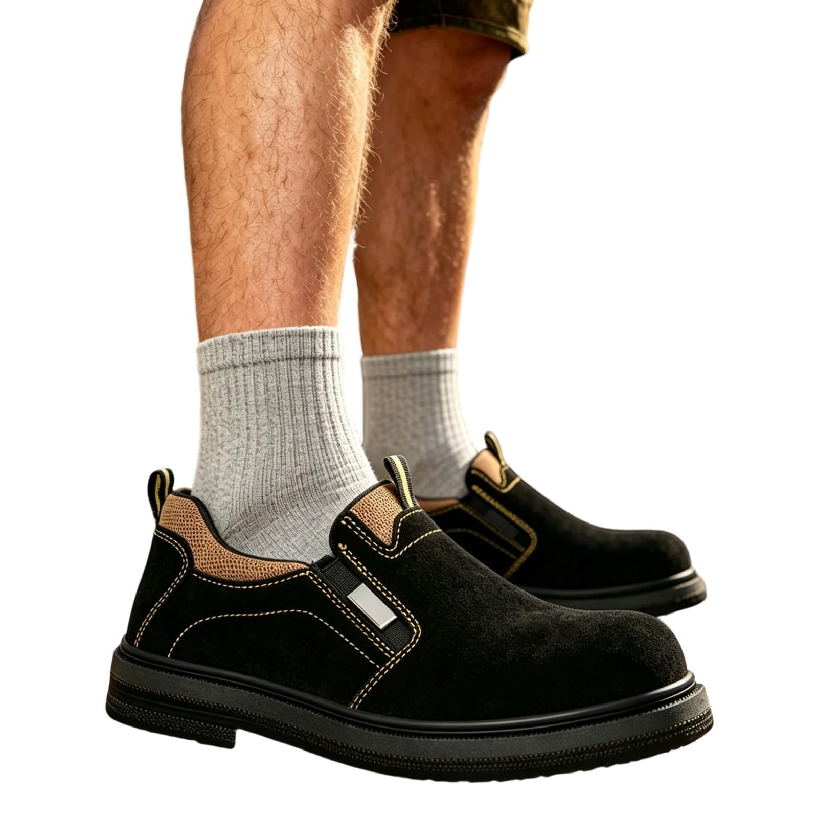 Atmungsaktive Schuhe Herren, Sneaker Herren Schuhe Schlupfschuhe