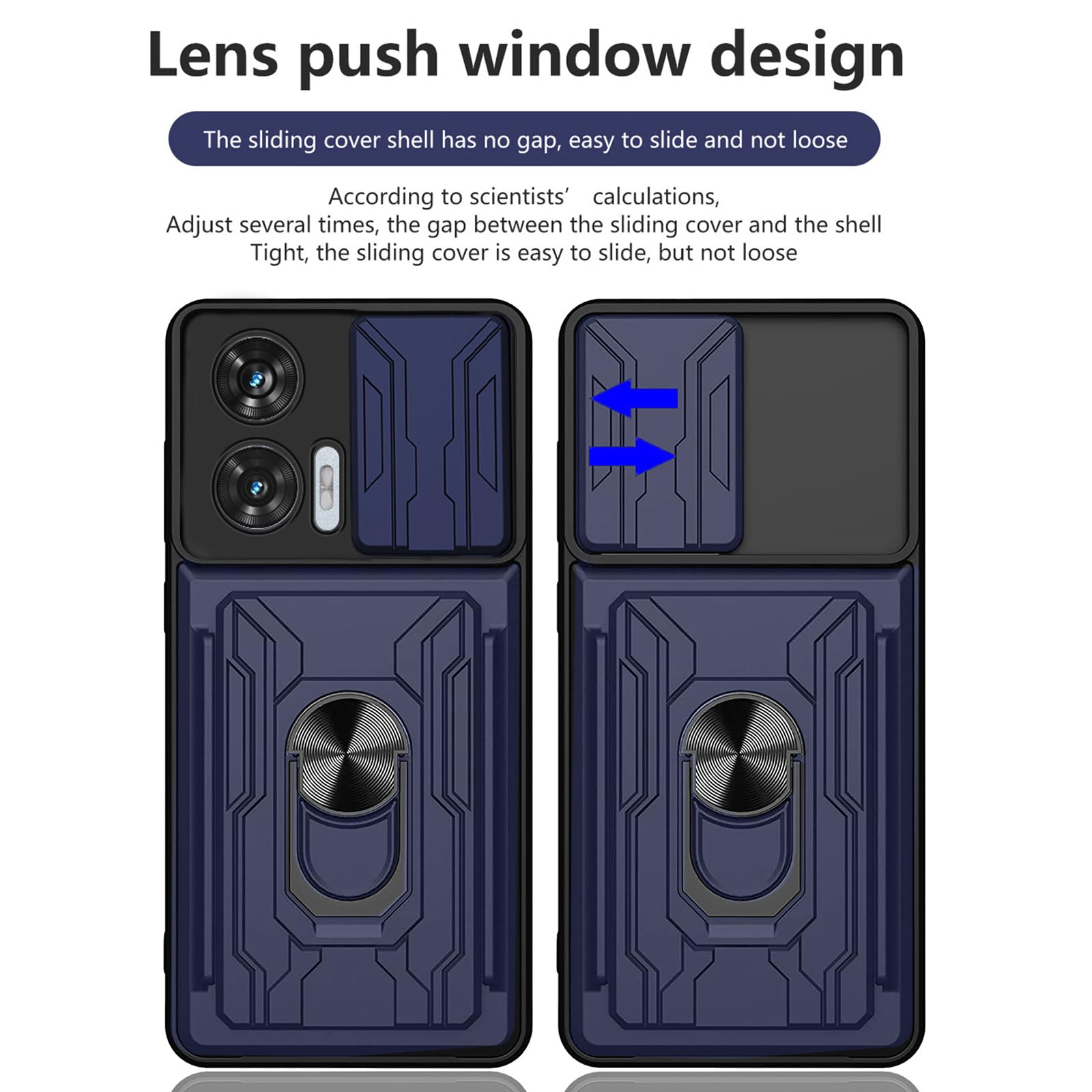 KZIOACSH Case for Motorola Edge 50 Fusion 5G - Image 4
