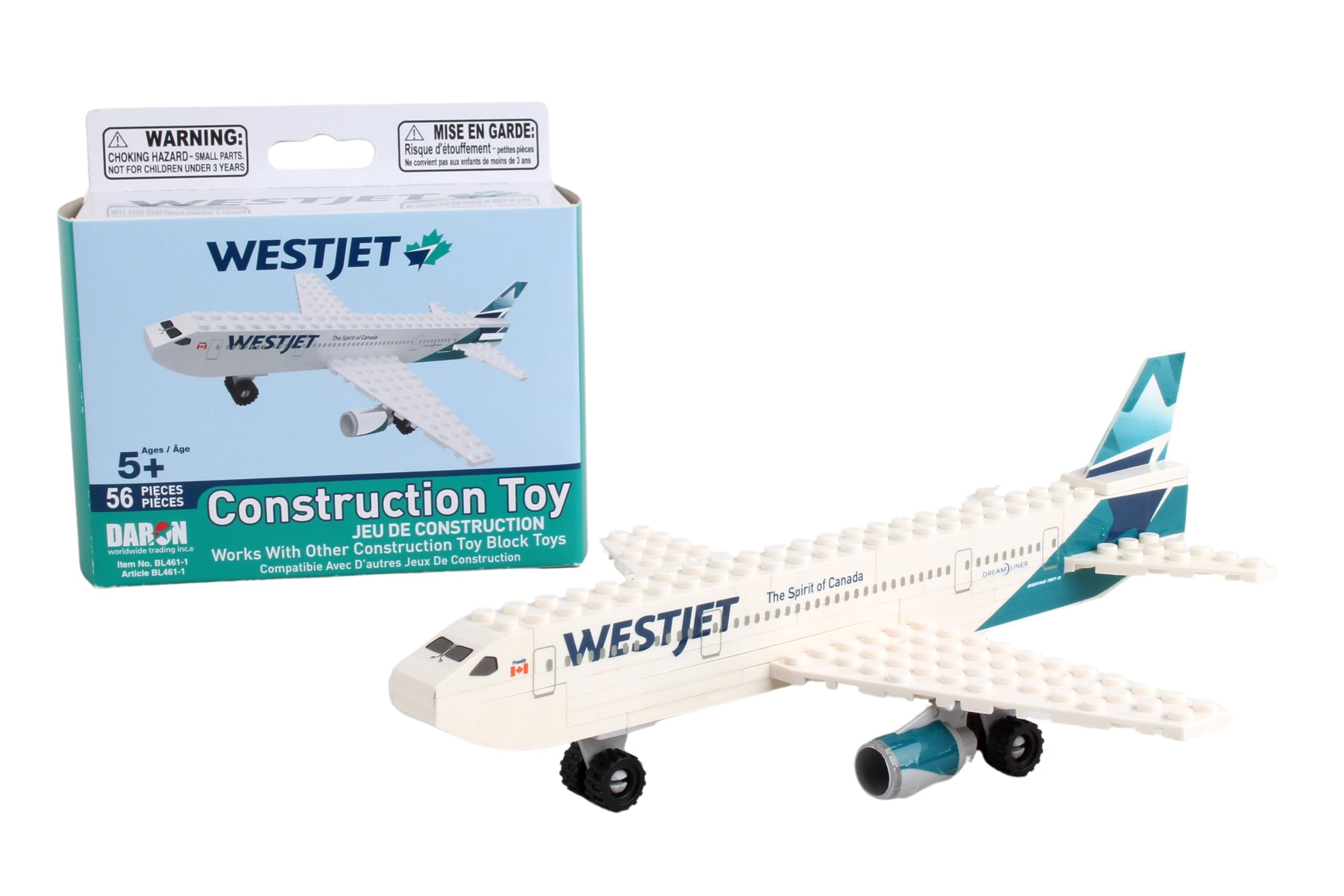 Daron Westjet Construction Toy (55-Piece)