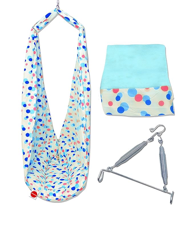 Buy VParents Preemie Baby Swing Cradle with Mosquito Net and Spring