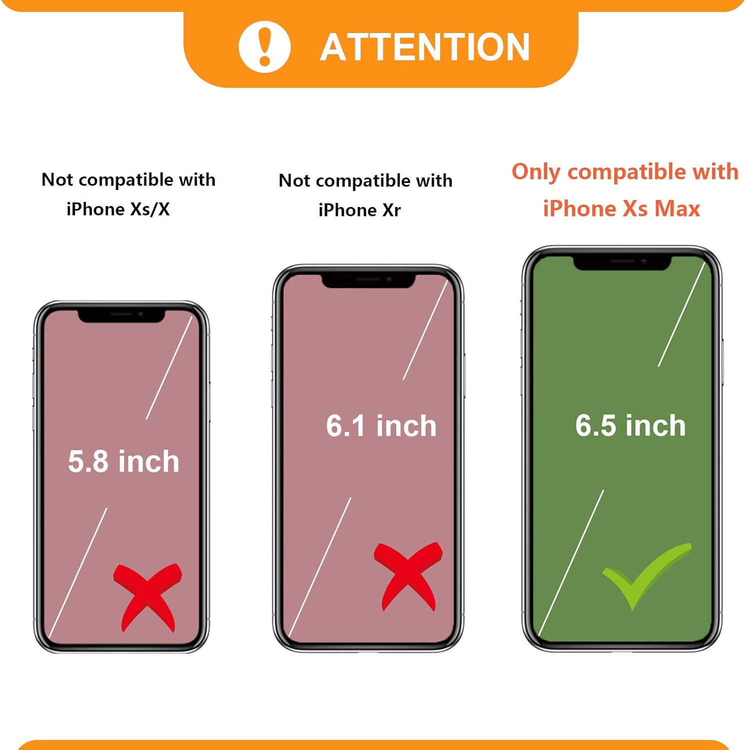 Bocasal Crossbody Wallet Case for iPhone Xs Max, RFID Blocking PU Leather Zipper Handbag Purse Flip Cover, Kickstand Folio Case with Card Slots Holder Wrist Strap Lanyard 6.5 Inch (Brown)