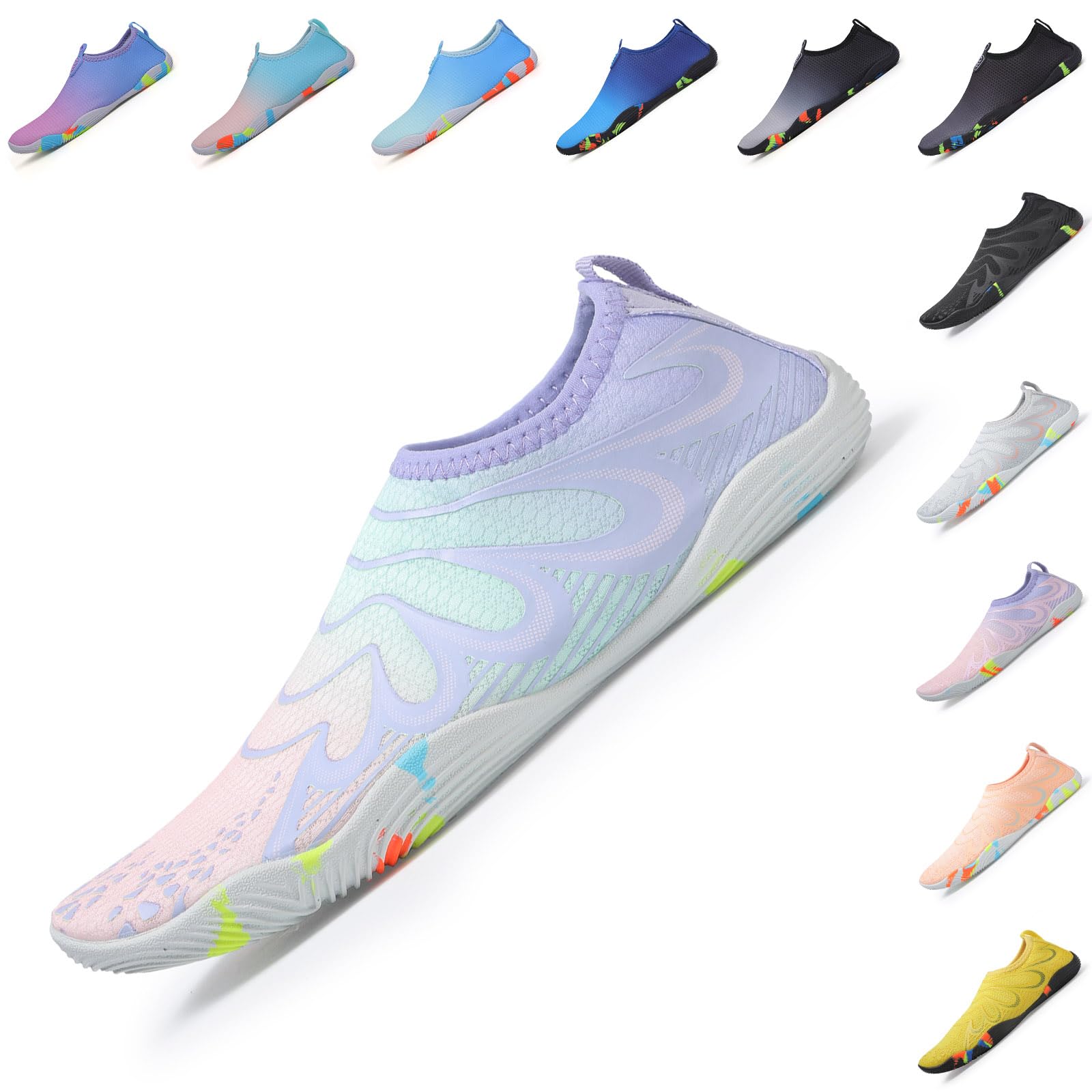 Bathing Shoes Women Men Water Shoes Swimming Shoes Summer Beach Shoes Quick Drying Aqua Shoes Surf Shoes for Sea Size 35-46-image-48